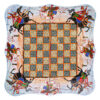 Plateau d'Échecs en Marqueterie Incrustée en Bois Persan Modèle Chowgan