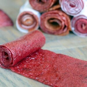 Lavaschak maison persan à la prune rouge – Rouleau de cuir de fruit aigre, 800g