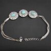 Bracelet en Argent avec Pierre Turquoise pour Femmes Tina