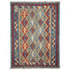 Tapis Kilim en laine persane tissé à la main Traditionnel Modèle Yavar