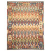 Tapis Kilim en laine persane tissé à la main Traditionnel Modèle Elahe