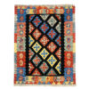 Tapis Kilim en laine persane tissé à la main Traditionnel Modèle Viana