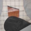 Tablier de barista en cuir et tissu – Design classique et polyvalent