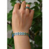 Ensemble de bracelet en laiton et bague persans Modèle Eslimi