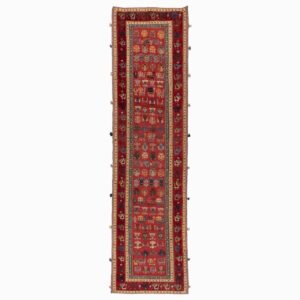Tapis Kilim persan vintage en laine tissé à la main à Sirjan