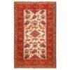 Tapis Kilim en laine persane vintage tissé à la main à Sirjan Animaux Sauvages