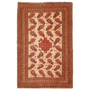 Tapis Kilim en laine persane vintage tissé à la main à Sirjan Design Bondé