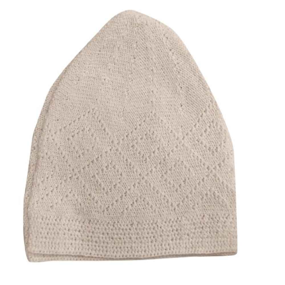 Kufi Taqiyah Turc en Crochet – Chapeau de tête musulman traditionnel