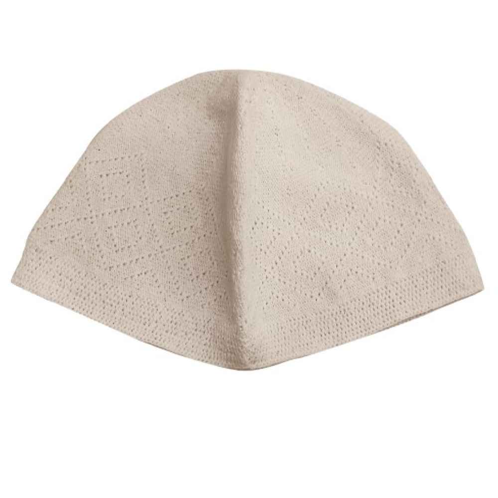 Kufi Taqiyah Turc en Crochet – Chapeau de tête musulman traditionnel