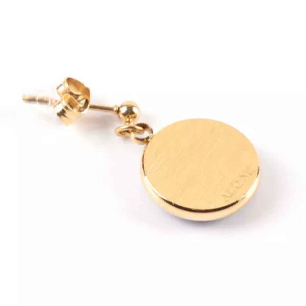 Boucles d’oreilles persanes plaquées or pour femmes, grenade Yalda