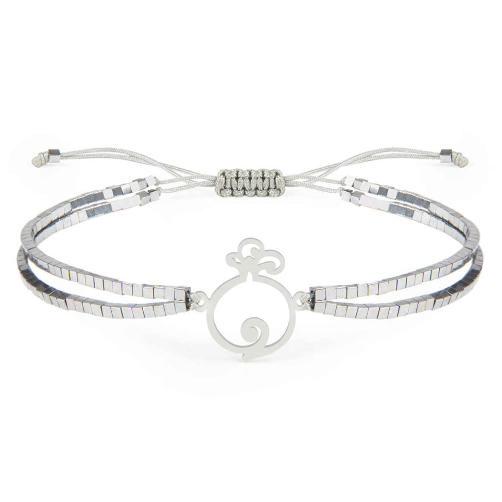 Bracelet Perlé en Argent Persan pour Femme – Modèle Anar
