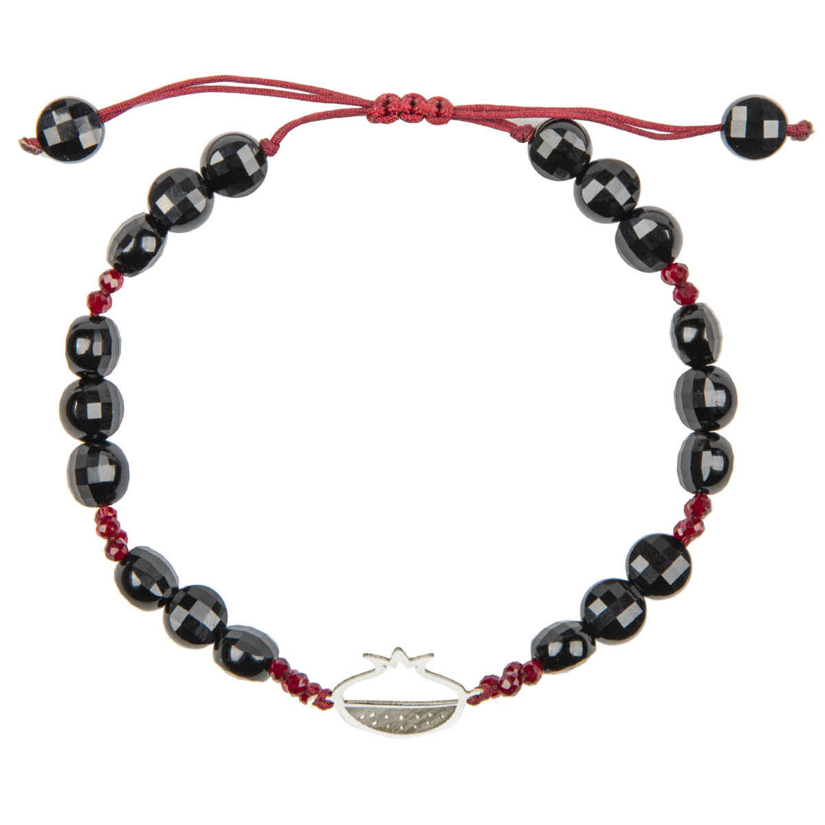 Bracelet Perlé en Argent Persan pour Femme – Modèle Anardoon