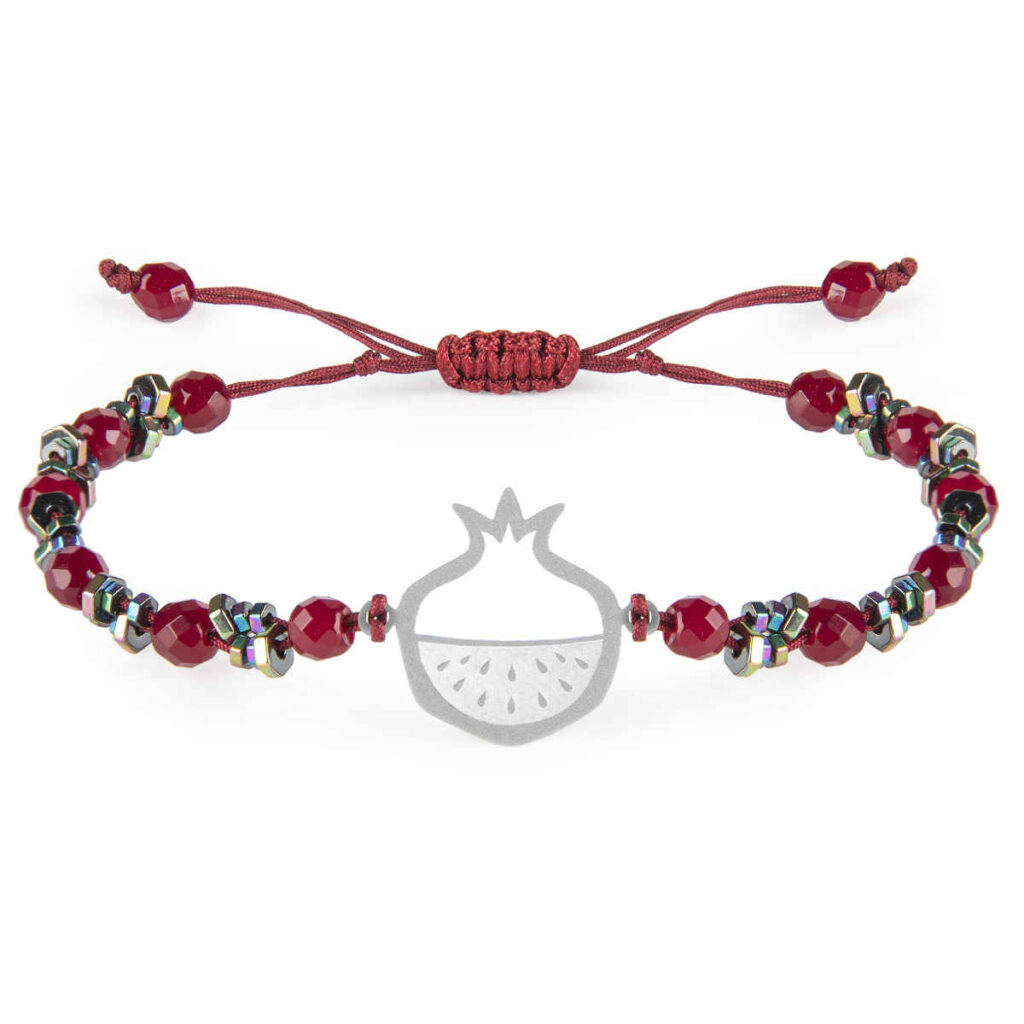 Bracelet Perlé en Argent Persan pour Femme – Design Laal