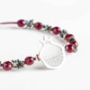 Bracelet Perlé en Argent Persan pour Femme – Design Laal
