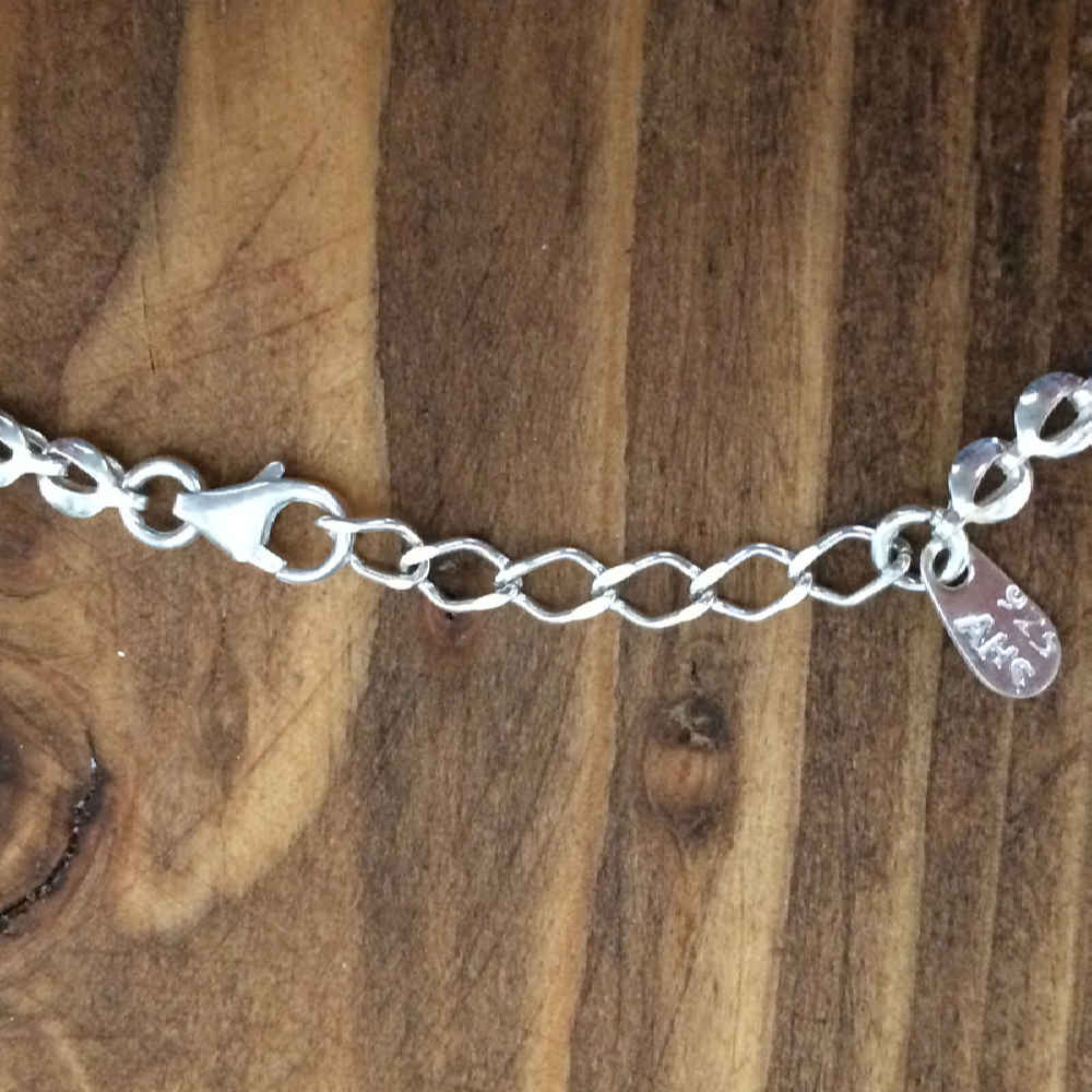 Bracelet en Argent avec Pierre Turquoise pour Femmes Afra