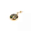 Boucles d'oreilles persanes plaquées or pour femmes, Arbre de Vie