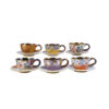 Ensemble de Tasses à Thé Persanes avec Soucoupe - Design Céramique Farjad