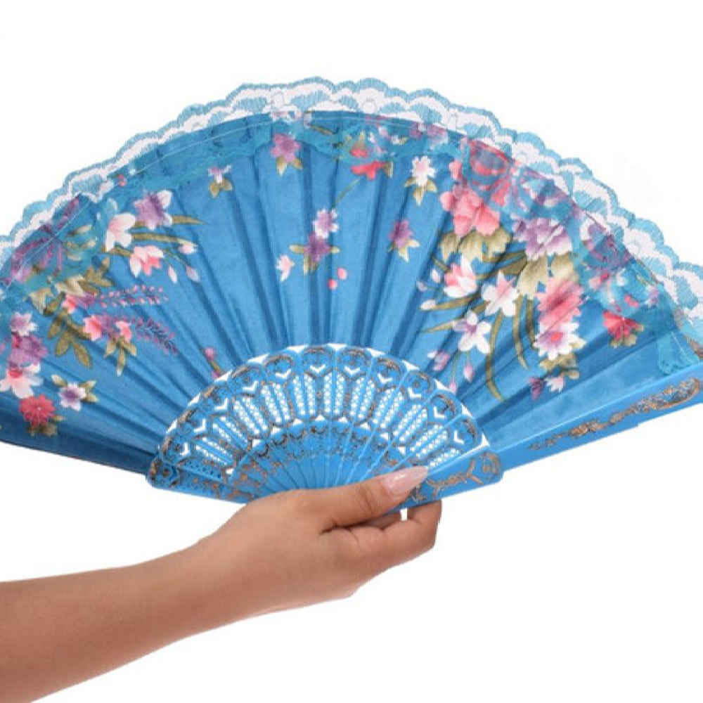 Éventail Floral Pliant & Portable Modèle Borna