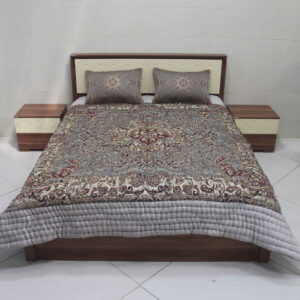Ensemble de couvre-lit persan – Style oriental taille double avec tissu Termeh – Khatoon