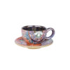 Ensemble de Tasses à Thé Persanes avec Soucoupe - Design Céramique Parisa