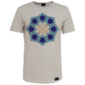 T-shirt à Manches Courtes Modèle Satin – Coton Inspiré de la Perse