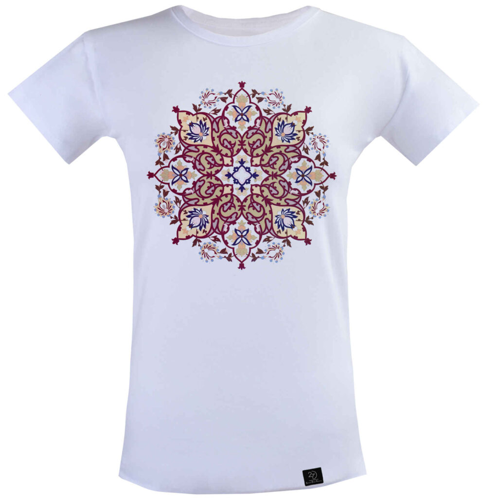 T-shirt en Coton à Manches Courtes Modèle Roza – Respirant et Confortable
