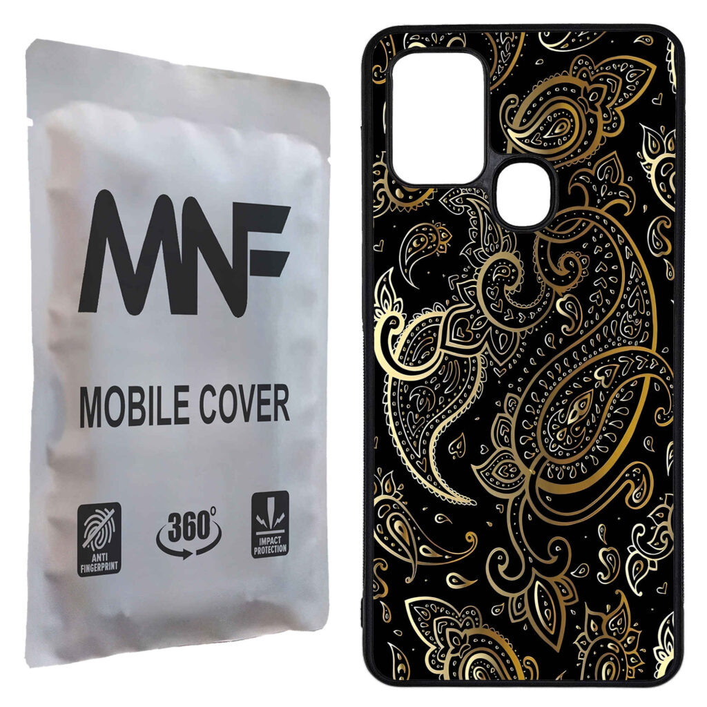 Coque de téléphone inspirée de la Perse avec motif paisley pour Samsung et iPhone