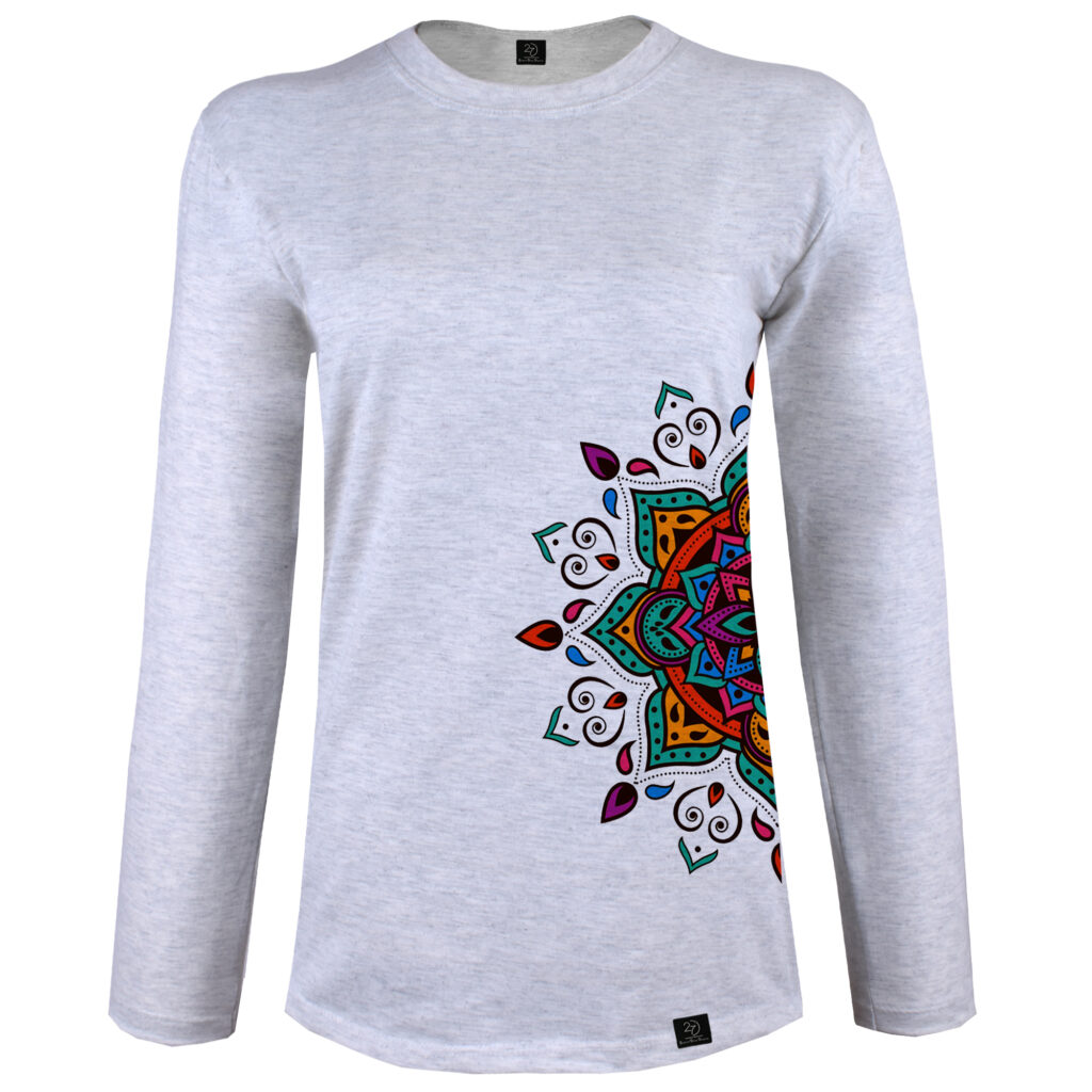 T-shirt en Coton à Manches Longues Modèle Asra – Chaleureux et Élégant