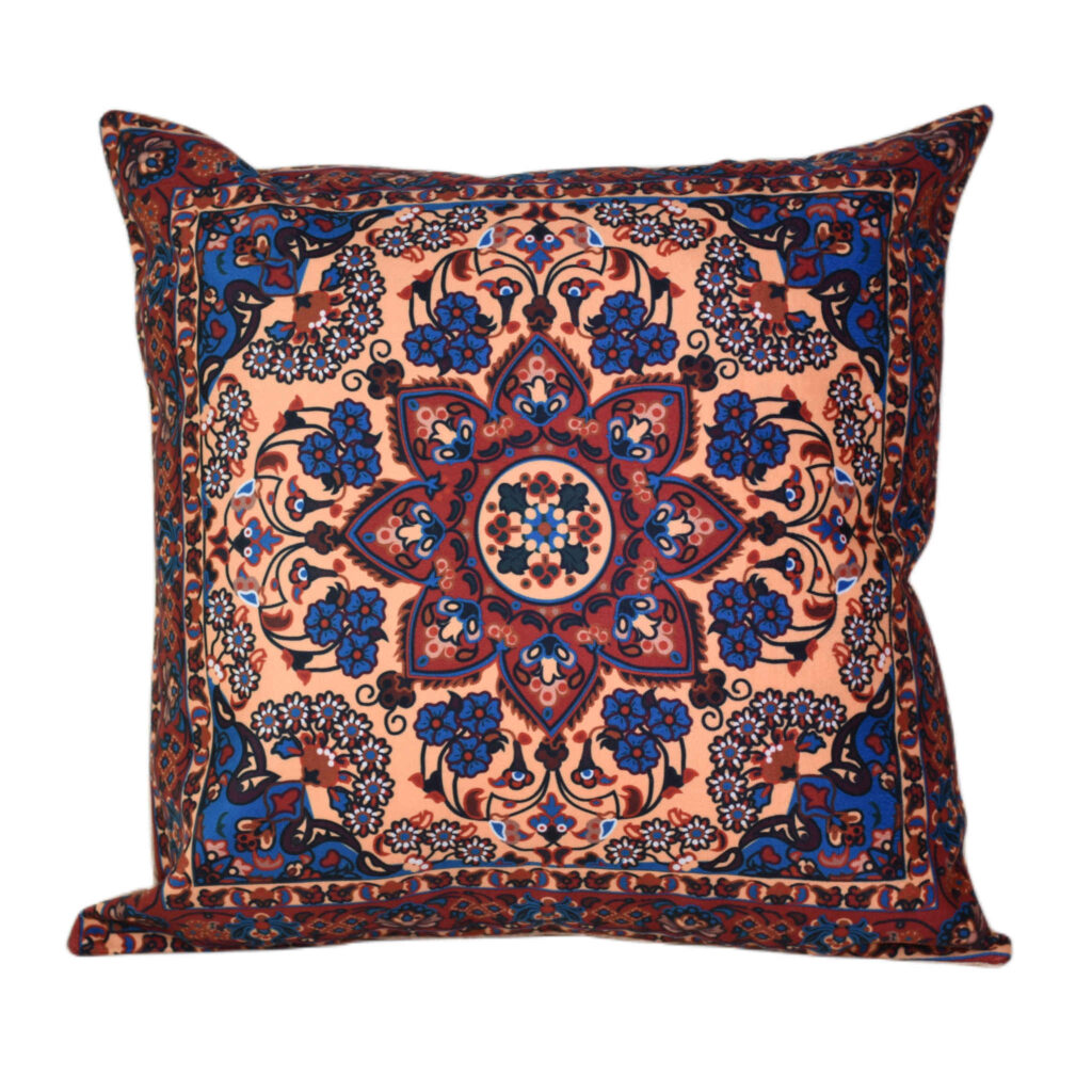 Housse de Coussin Époustouflante - Design Farsh Persan Imprimé