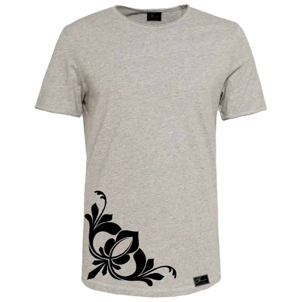 T-shirt Gris en Coton à Manches Courtes Modèle Daniel – Doux et Résistant