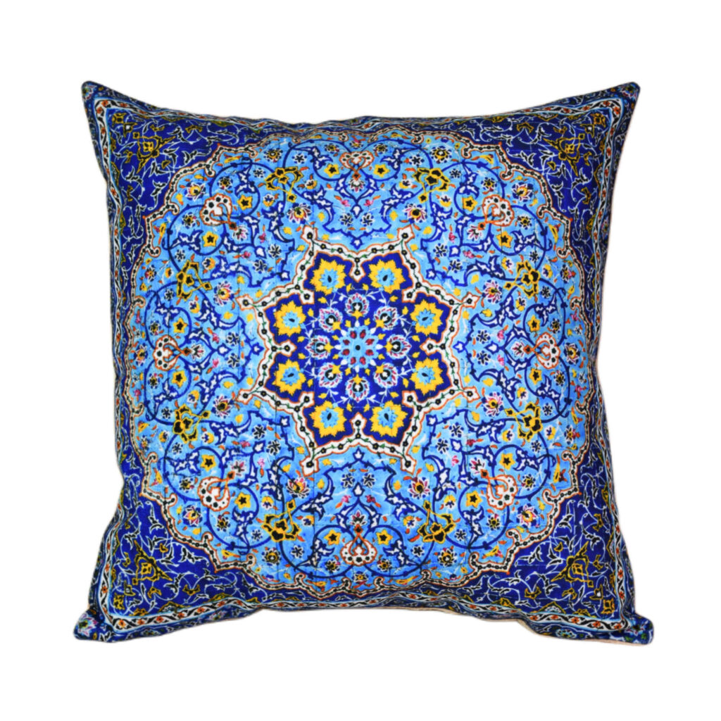 Housse de Coussin Époustouflante - Design Ciel Persan Imprimé