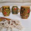 Ensemble Pichet et Tasses en Poterie Persane Fait Main Angela