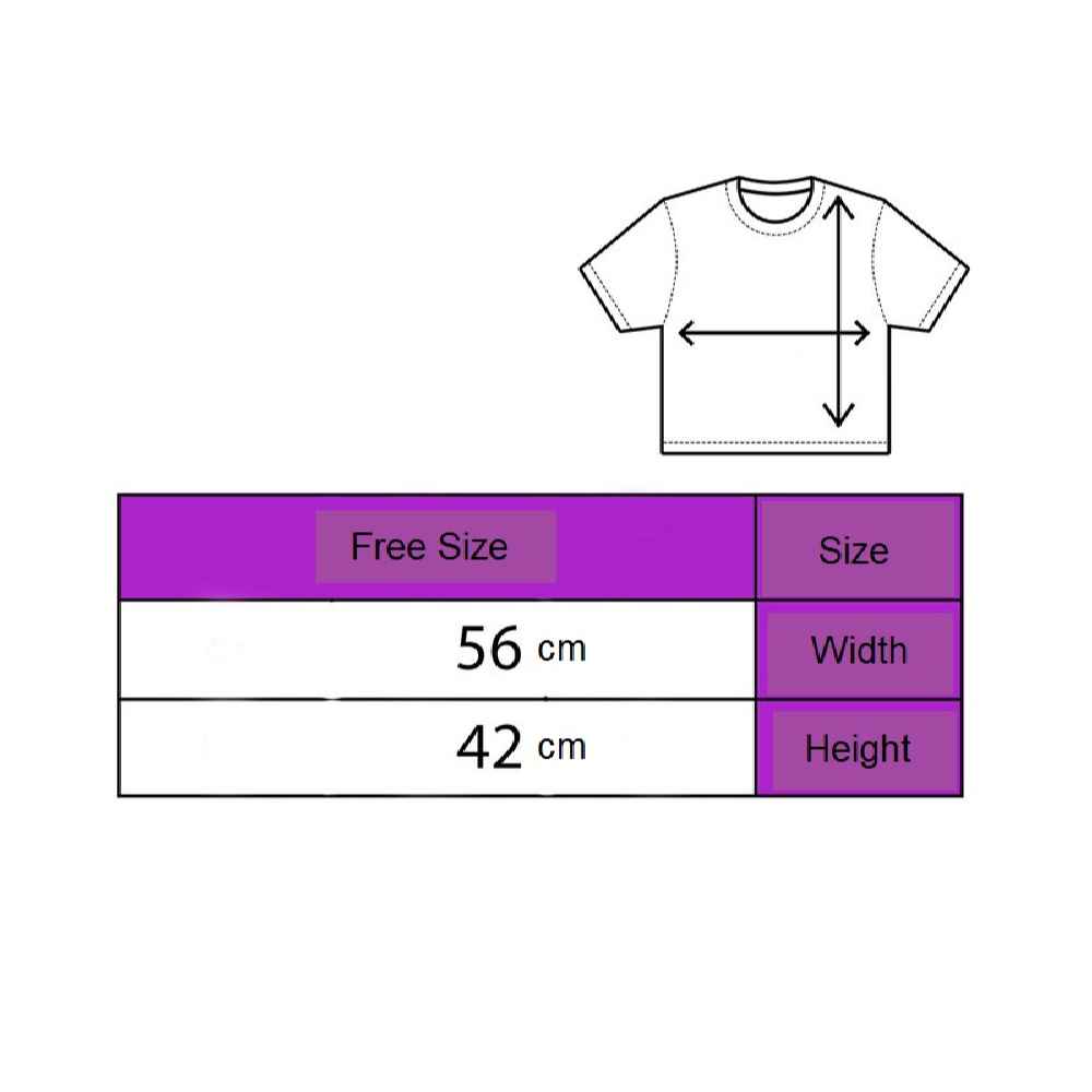 Top court à manches courtes pour femmes modèle Magic