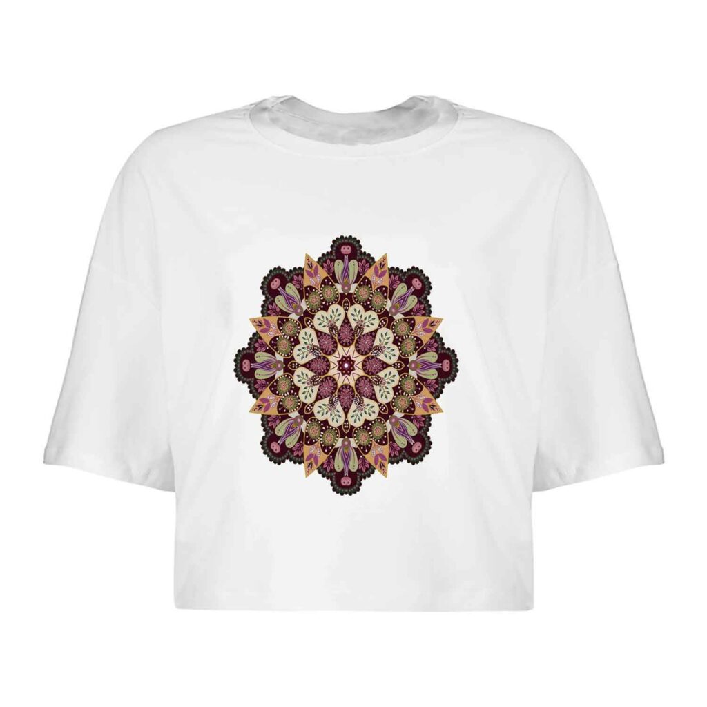 Top court à manches courtes pour femmes modèle Magic