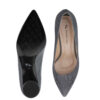 Chaussures à Talons Hauts en Cuir pour Femmes Modèle Gisha