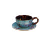 Ensemble de Tasses à Thé Persanes avec Soucoupe - Design Céramique Vida