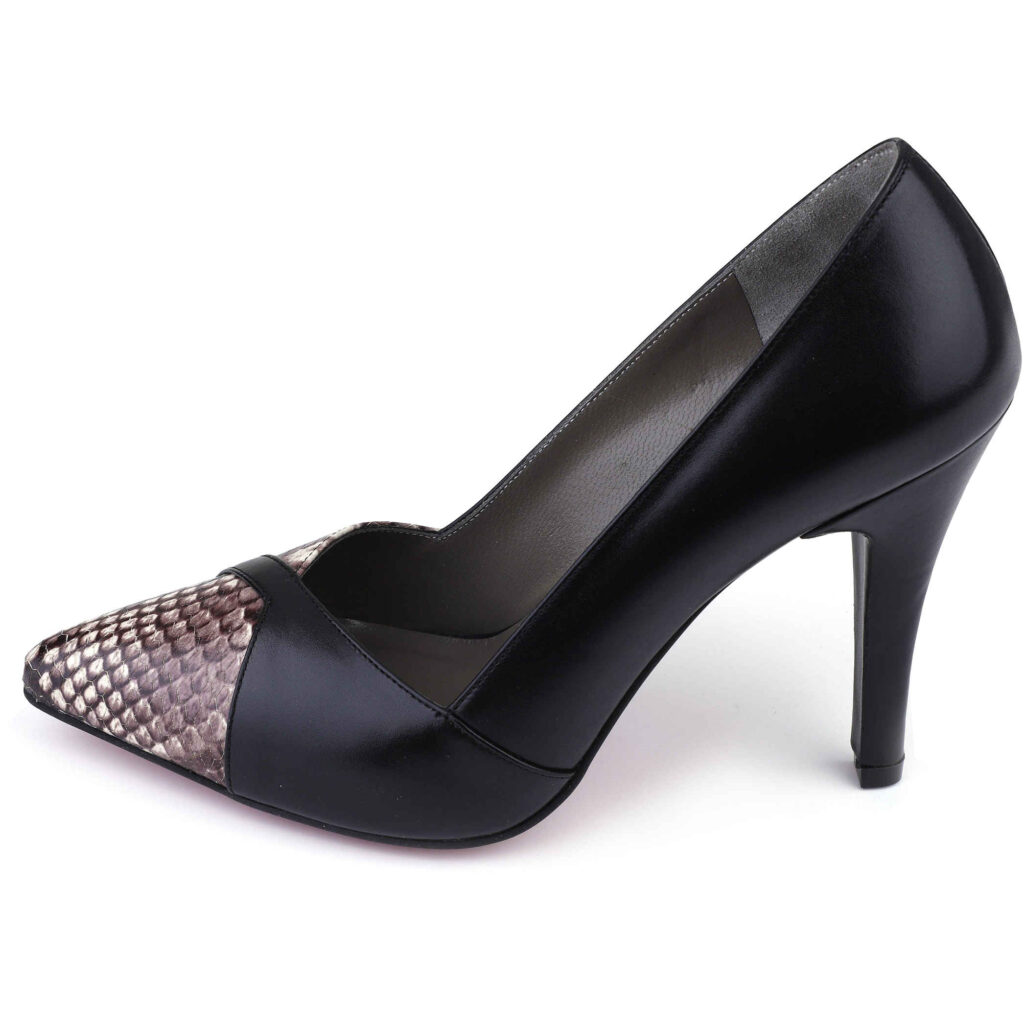 Chaussures à Talons Hauts en Cuir pour Femmes Modèle Helen