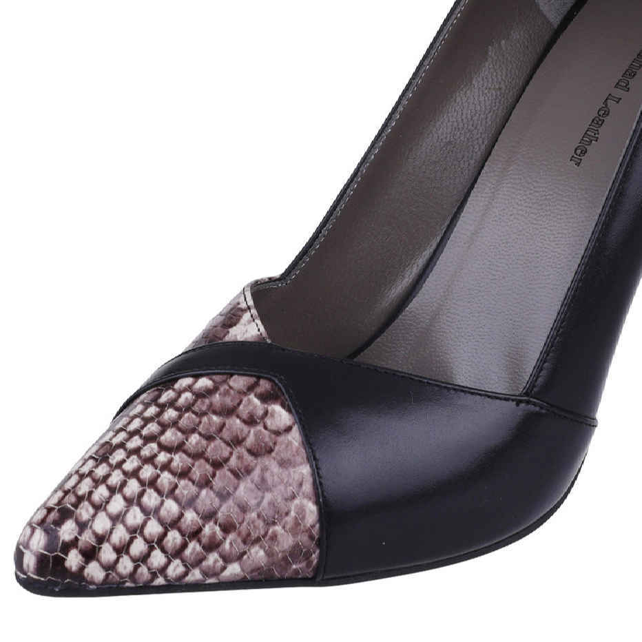 Chaussures à Talons Hauts en Cuir pour Femmes Modèle Helen