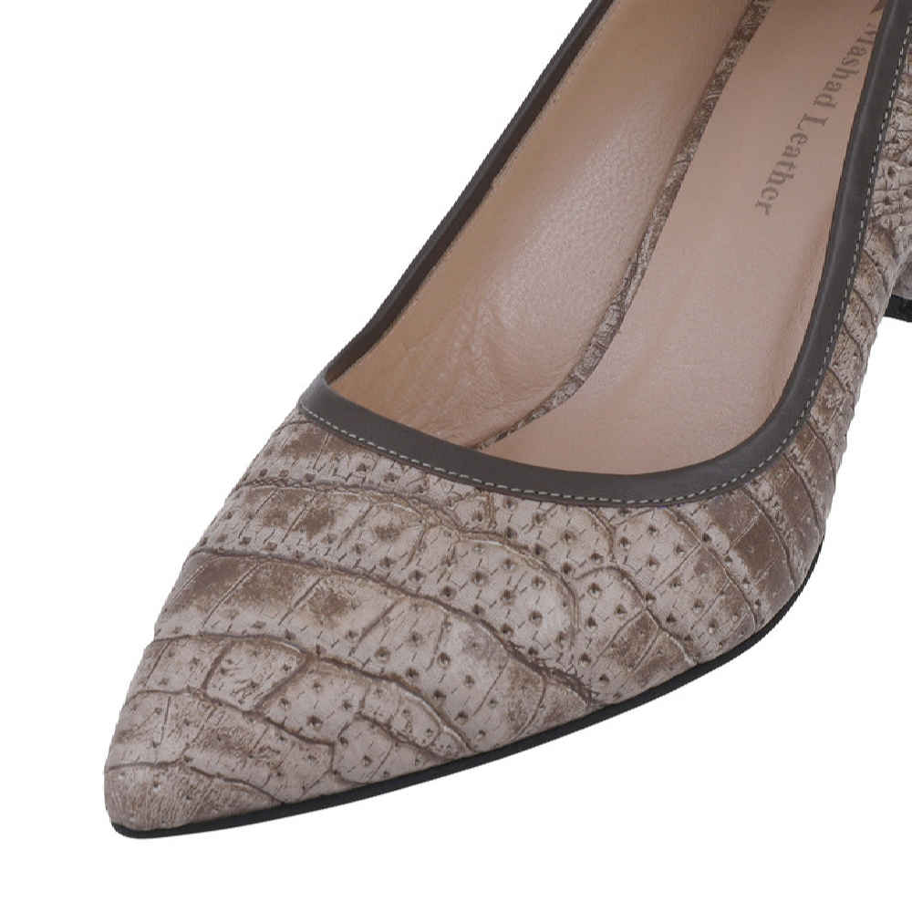 Chaussures à Talons Hauts en Cuir pour Femmes Modèle Tiana