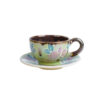 Ensemble de Tasses à Thé Persanes avec Soucoupe - Design Céramique Mitra