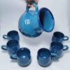 Ensemble Pichet et Tasses en Poterie Persane Fait Main Elizabeth