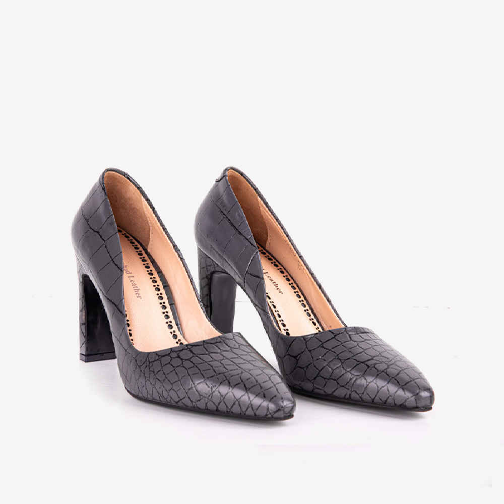 Chaussures à Talons Hauts en Cuir pour Femmes Modèle Samantha