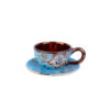 Ensemble de Tasses à Thé Persanes avec Soucoupe - Design Céramique Yasamin