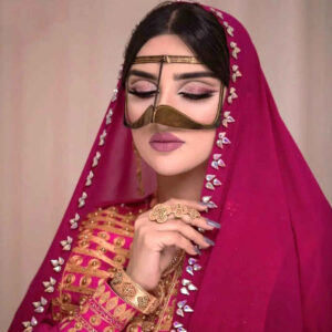 Burqa Omanienne Fait à la Main – Burqa du Golfe Modèle Jonoob