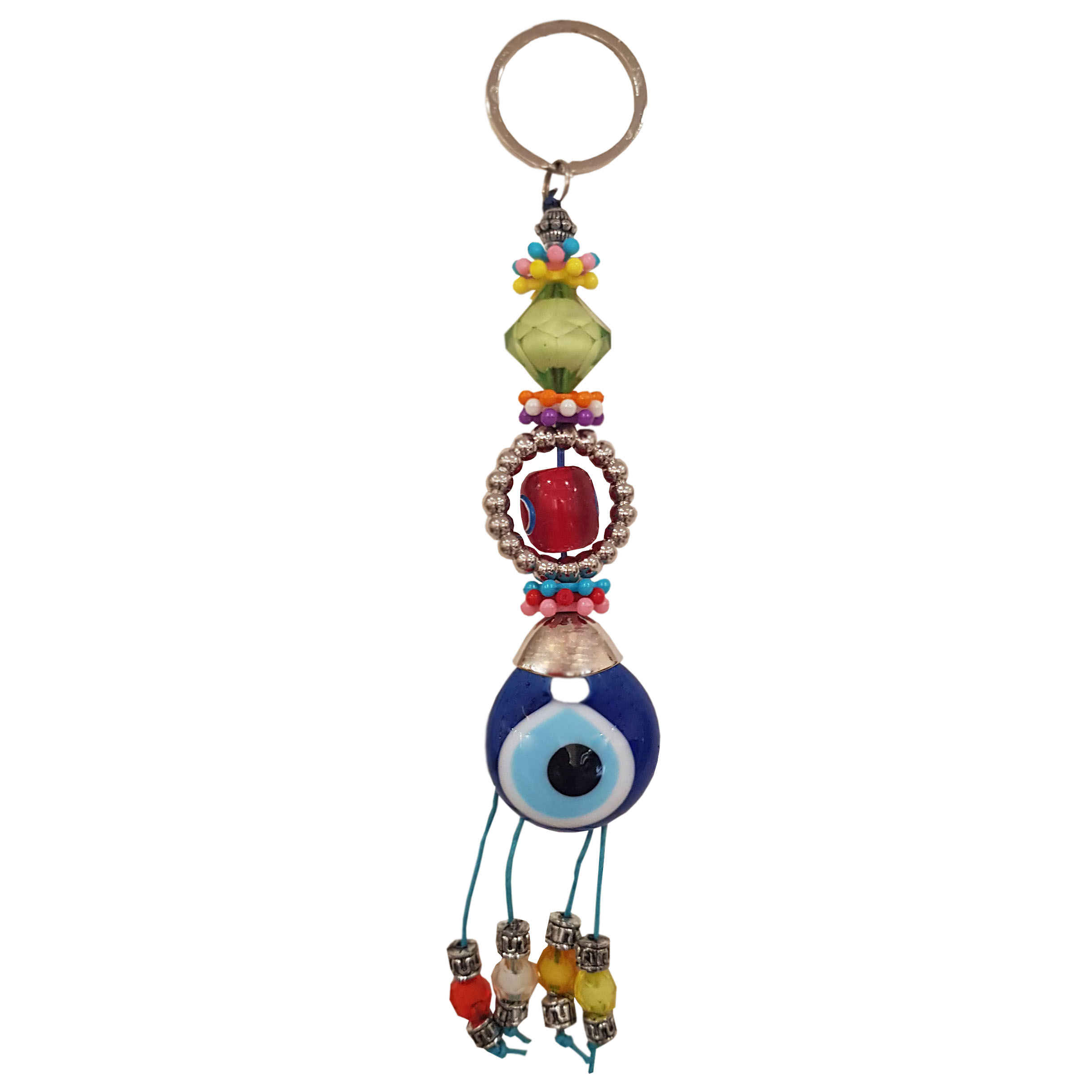 Porte-clés Œil Bleu - Modèle Ottoman