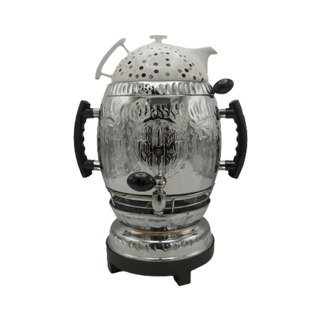 Samovar à gaz avec théière Modèle Simin 6 Litres