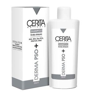 Cerita Derma PSO+ Shampooing pour Cuir Chevelu à Plaques – Soulage les Plaques & Démangeaisons (Pack de 2)