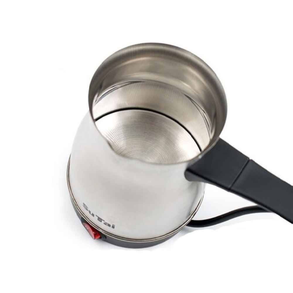 Percolateur électrique à café en acier pour la maison et le bureau