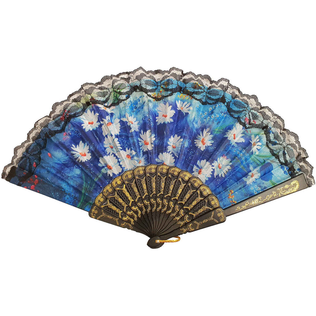 Éventail Floral Pliant & Portable Modèle Maha