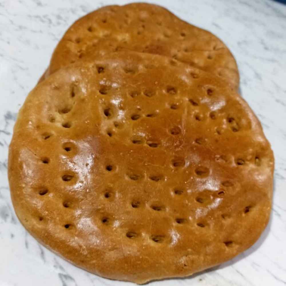 Pain séché persan - Pain cuit au four persan d'Ashtiyan Kool-Va-La